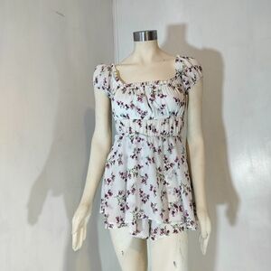 Windsor White Floral Mini Dress